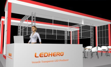 赫爾諾LED透明屏展與您在廣州國際會展不見不散